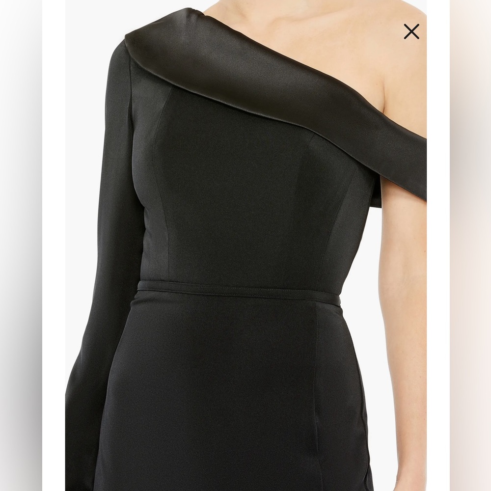 Evening black dress